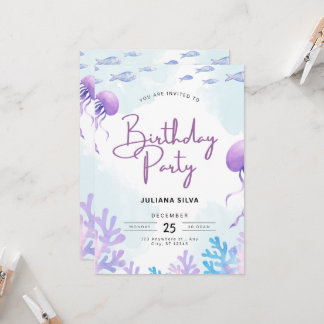 Convites Birthday Invitation Neutral Beige Elegant Style