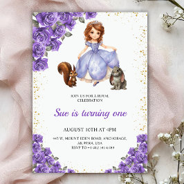 Convites Birthday invitation with a fairy-tale theme