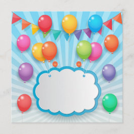 Convites Birthday party