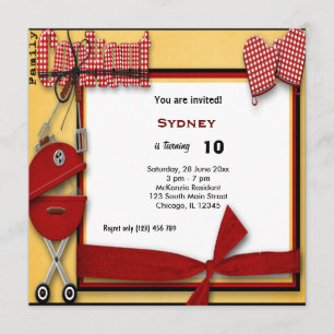 Convites Birthday Picnic