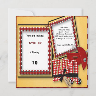 Convites Birthday Picnic