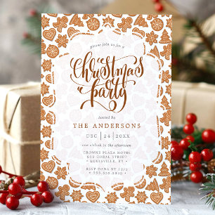 Convites Biscoitos Bonitos de Gengibre em Forma de Homem Fe