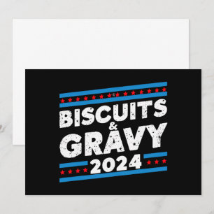 Convites Biscuits e Molho 2024 Eleição Presidencial