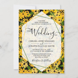 Convites Black Eyed Susan Wedding