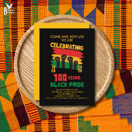 Convites BLACK HISTORY MONTH Centennial