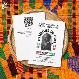 Convites BLACK HISTORY MONTH Centennial Woodson Dinner