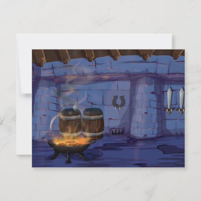 Convites Blacksmiths Forge (Frente)