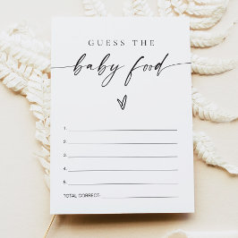 Convites BLAIR Moderno Advia O Jogo Do Chá de fraldas Da Co