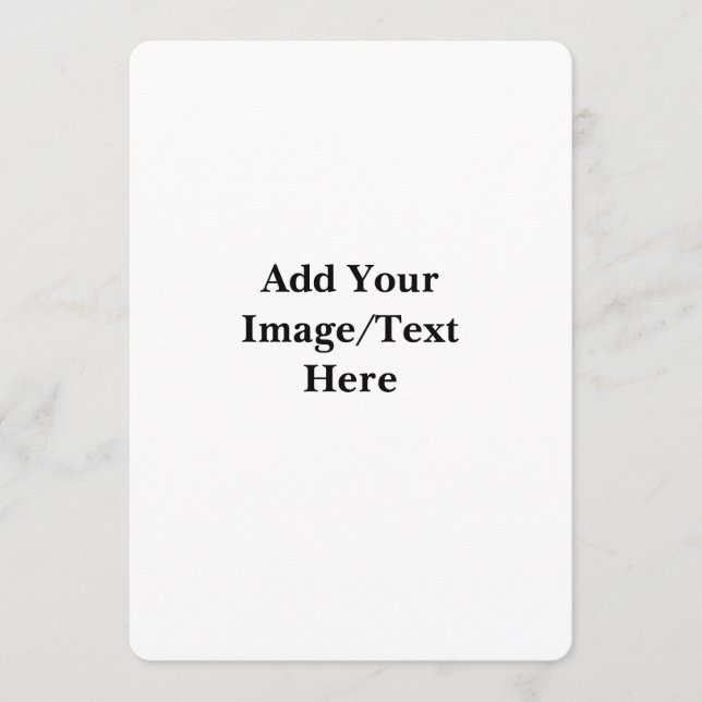 Convites Blank Wedding Templates | Elegant Customizable  (Frente)