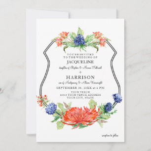 Convites Blindagem Floral Aquarela Queda Mãe Laranja