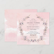 Bliss de Aquarela| Fia Floral Rosa Esmagada