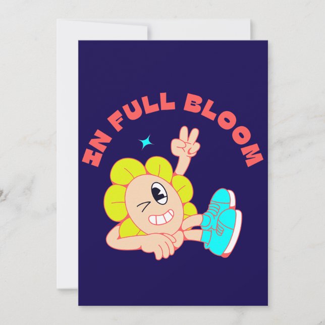 Convites Bloom & Bounce (Frente)