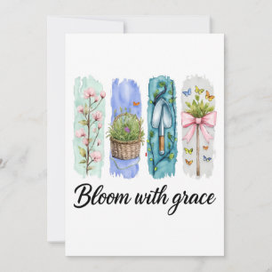 Convites Bloom com a Arte Floral Grace Garden