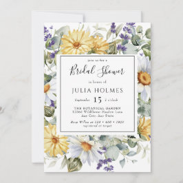 Convites Bloom Wildflower | Meadow Floral | CHÁ DE PANELA I