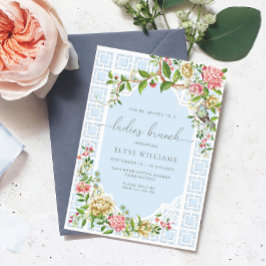 Convites Blue Chinoiserie Trianon Ladens Brunch