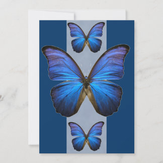 Convites Blue Morpho