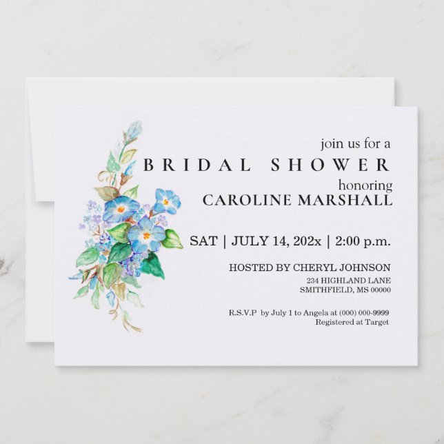 Convites Blues pesados (Frente)