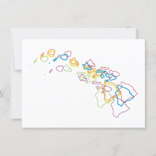 Convites blur do orgulho do Havaí