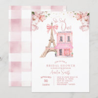 Blush Pink Café Arco Paris Eiffel Chá de panela