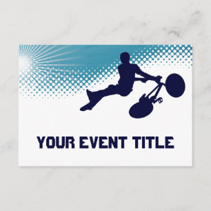 Convites bmx muito ao alto