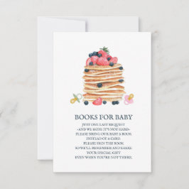 Convites Boas-vindas do Chá de fraldas de Pancakes e Pacifi