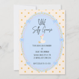 Convites Bobo Ganso Primeiro Aniversário