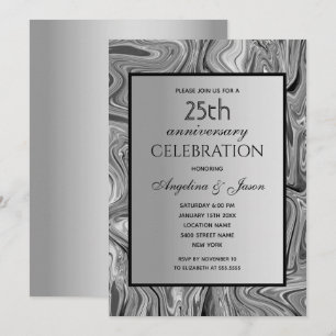Convites Bodas de Casamento 25 Anos