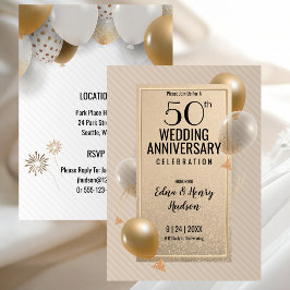 Convites Bodas de Ouro de 50 Anos de Casamento