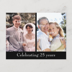 Convites Bodas de Prata de 25 Anos