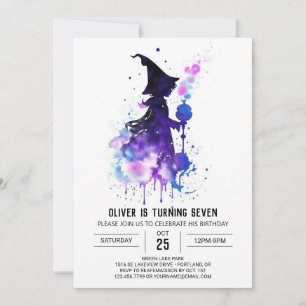 Convites Bohemian Custom Magical Birthday
