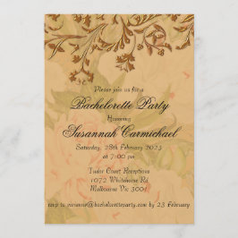 Convites Boho Bachelorette Luxuriano e Elegante