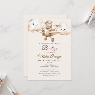 Convites Boho Baptism