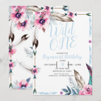 Boho Boêmio Tribal Floral Aquarela SORRINHA SELVAG