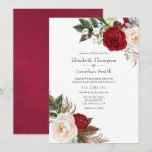 Boho Borgonha - Casamento Floral Marsala