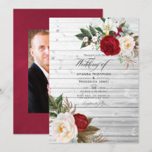 Boho Burgundy - Casamento Floral Bohemian Marsala