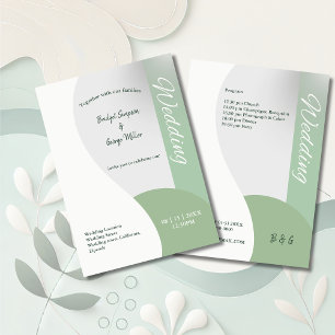 Convites boho chic casamento simples
