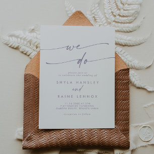 Convites Boho Chic Dusty Purple Nós Casamos