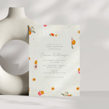 Boho Cottagecore Chá de fraldas Floral Whimsical
