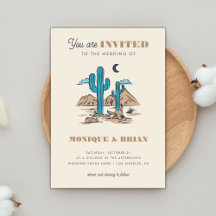 Boho Desert Cactus Foto de Casamento com Arizona R