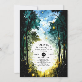 Convites Boho Dream Woodland Birthday