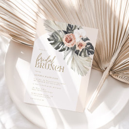 Convites Boho Dusty Floral Bridal Brunch