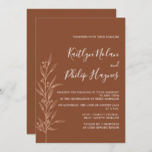 Boho Earthy Botânica Elegante Ivory