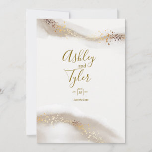 Convites Boho Elegant Coastal Wedding