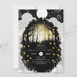 Convites Boho Enchantation Woodland Birthday