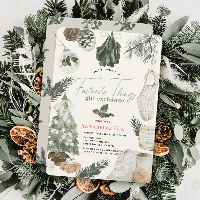 Convites Boho Favorito Oferece Feriado do Exchange (Criador carregado)