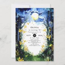 Boho Firefly Woodland Birthday