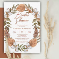 Boho Floral Cotton | Chá de panela de gramíneas se