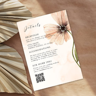 Convites Boho Floral Rustic Fall Autumn Wedclosure