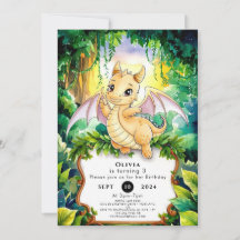 Boho Fun Magic Dragon Birthday