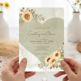 Convites Boho Heart Wedt